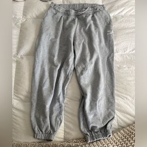 Puma Women Light Gray Joggers